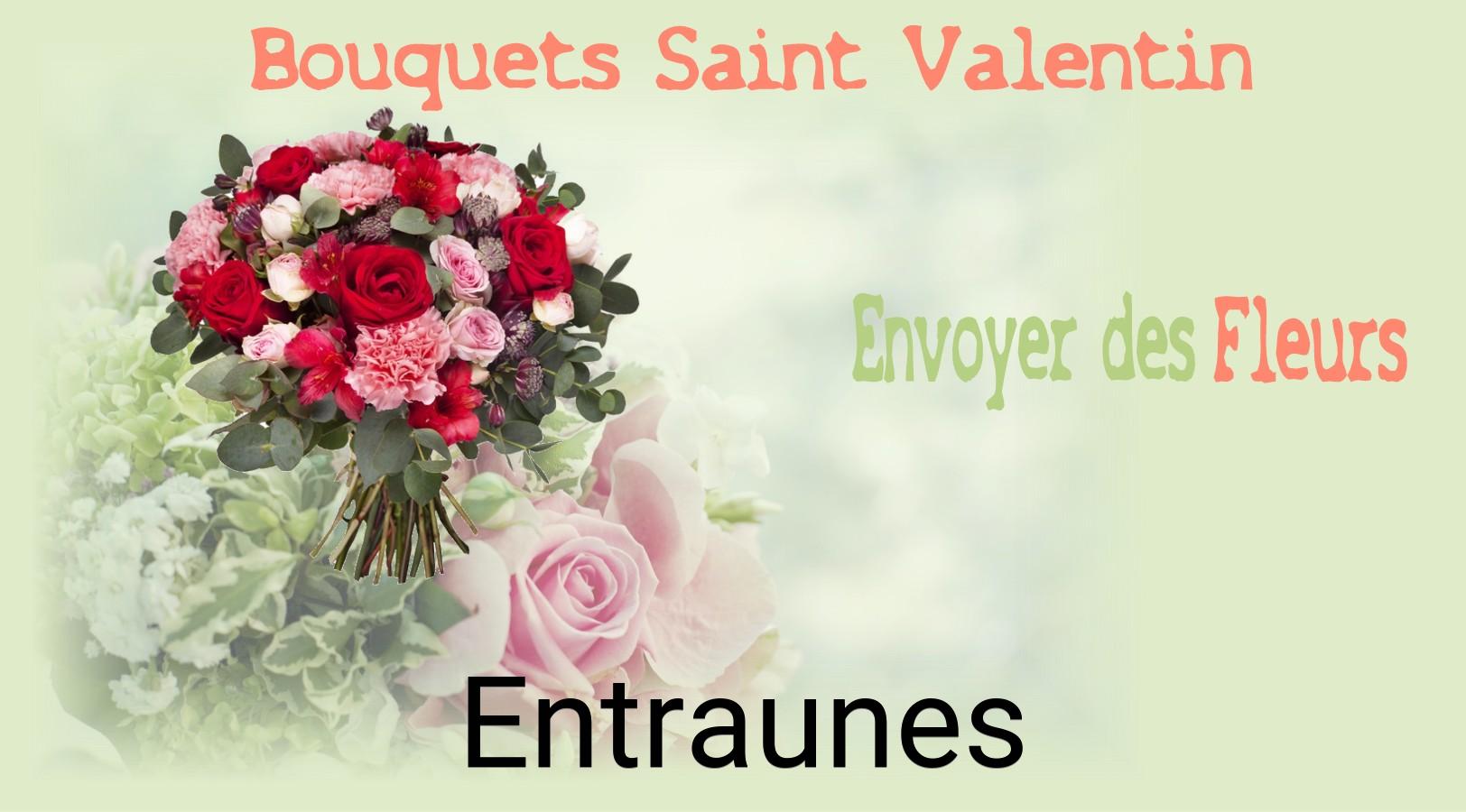 Roses de Saint-Valentin livrées à Entraunes