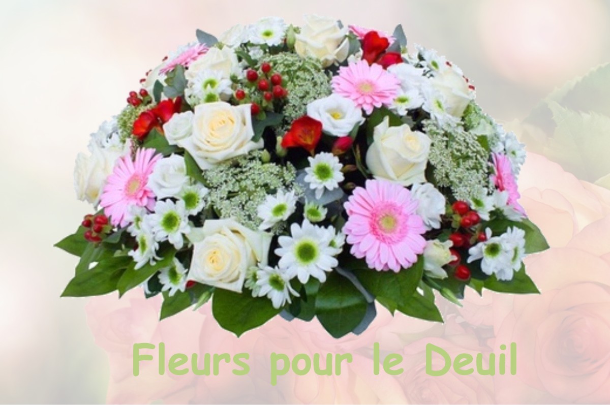 fleurs deuil ENTRAUNES